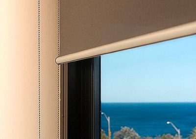 Interior roller blinds