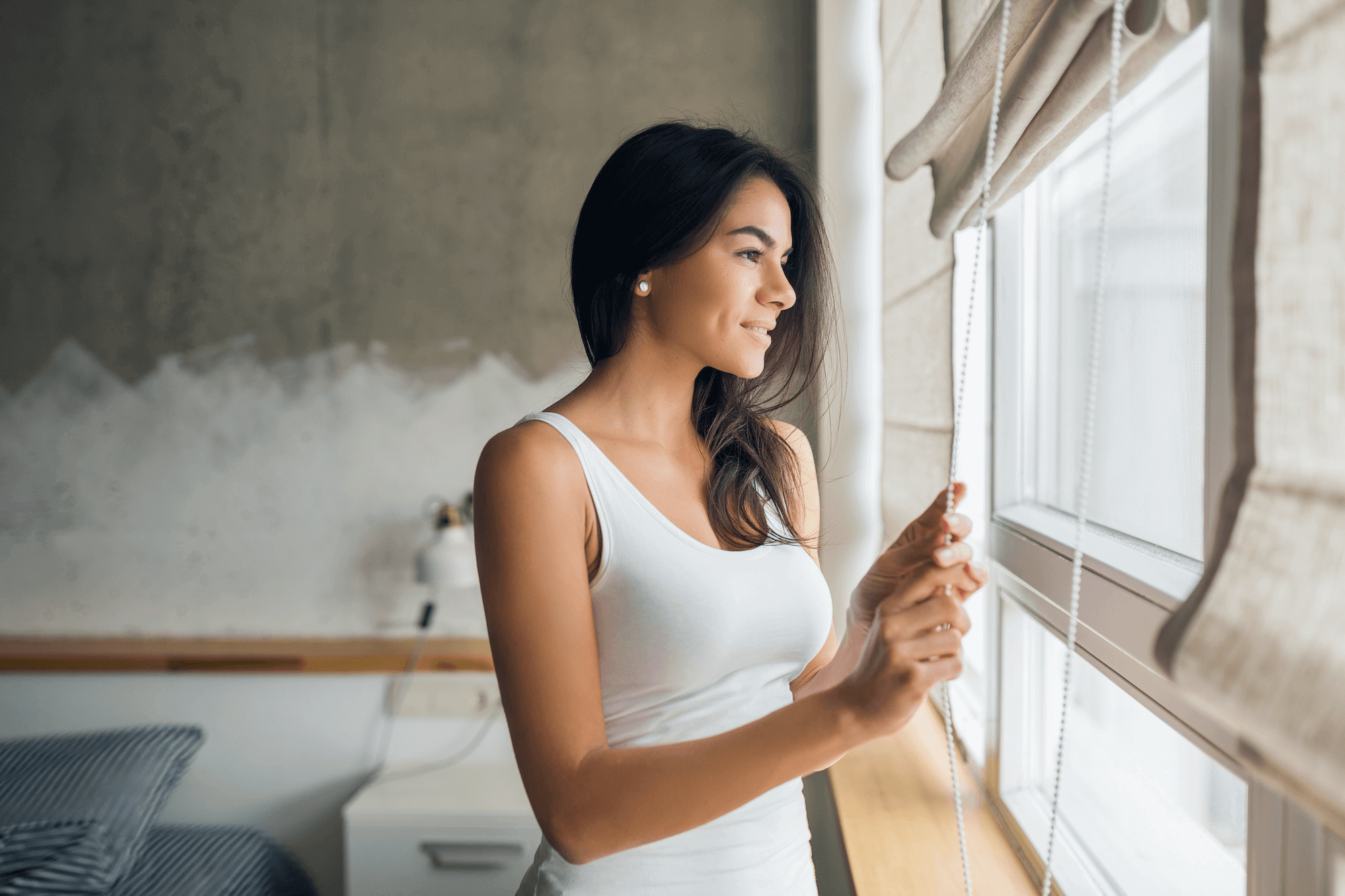 young-attractive-woman-looking-window-morning-bedroom-resized Full coverage crown panels
